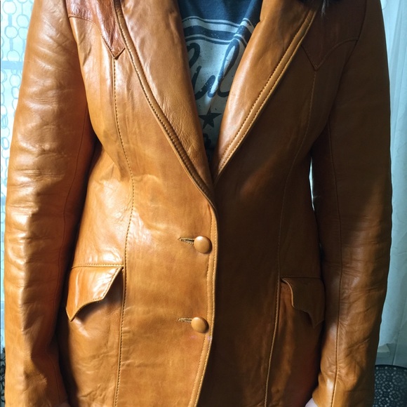 Adler vintage leather jacket - Picture 6 of 8